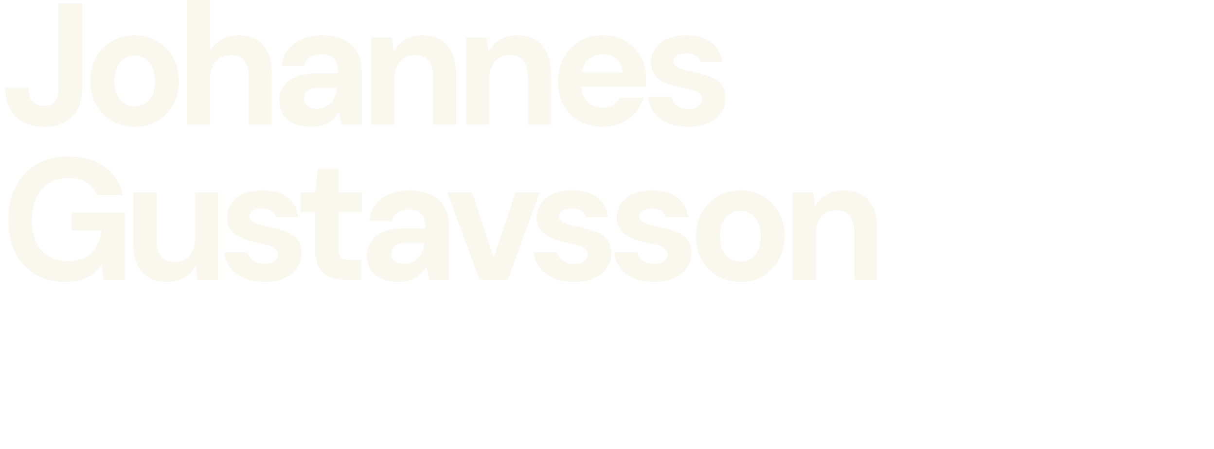 Logotyp med texten Johannes Gustavsson Kommunikation i tre rader.